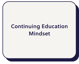 Continuing Education Mindset